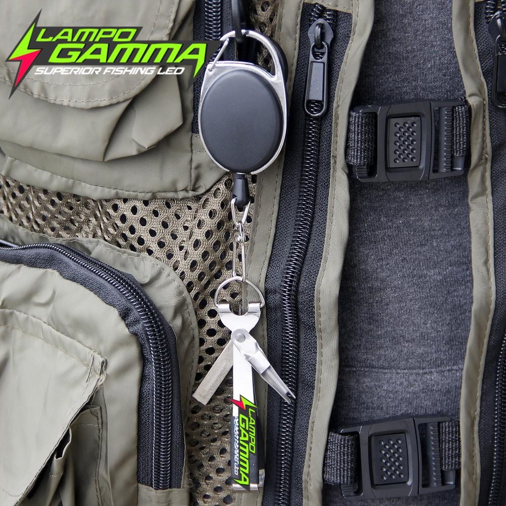 Knot Lampo Multifunzione Taglia Filo Nodi Lega Ami Affila Ami Nodi tra due fili - Lampogamma Superleds
