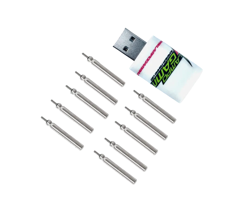 Lampo Gamma USB Doppia Ricarica Batteria Starlight a Led JXP314 e LG314 - Lampogamma Superleds