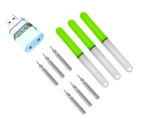 Lampo Gamma Big Nova Ø6 Starlight a Led Batteria LG322 10 Cicli di Ricarica