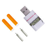 Lampo Gamma Kit Nova Ø3,0mm Con Batteria Potenziata JXP311 Durata 500 ore Ricaricabile - Lampogamma Superleds
