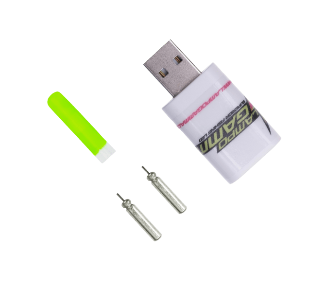 Lampo Gamma Kit Nova Ø3,0mm Con Batteria Potenziata JXP311 Durata 500 ore Ricaricabile - Lampogamma Superleds