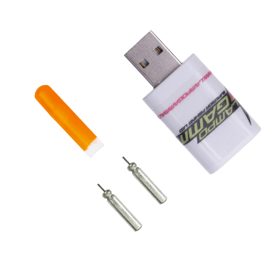 Lampo Gamma Kit Nova Ø3,0mm Con Batteria Potenziata JXP311 Durata 500 ore Ricaricabile - Lampogamma Superleds