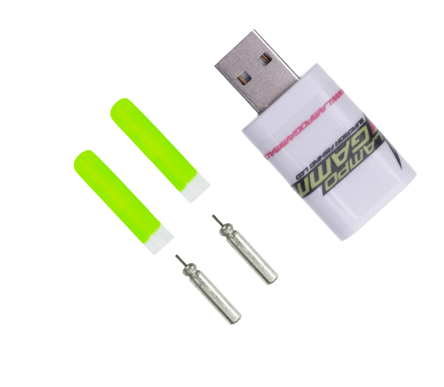 Lampo Gamma Kit Nova Ø3,0mm Con Batteria Potenziata JXP311 Durata 500 ore Ricaricabile - Lampogamma Superleds