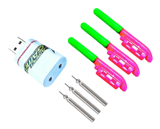Lampo Gamma Kit Supernova Tip con batteria JXP322 80 cicli di Ricarica - Lampogamma Superleds