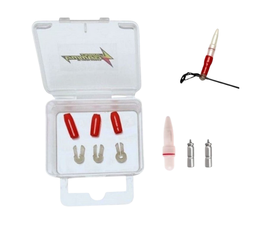 Lampo Gamma Porta Starlight Vettino Canna Da Pesca con Batterie e Led inclusi per pesca a Feeder