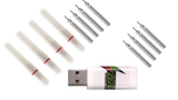 KIT C Big Supernova Ø7,5 Ricaricabile in Scatola 4 Scomparti - Lampogamma Superleds