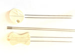 Ago Doppio Lampo Fluorescente 2 Pezzi Piu 2 Pezzi Ago Inox - Lampogamma Superleds