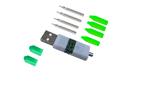 Kit A Mini Lampo Long Ø3mm Ricaricabile - Lampogamma Superleds