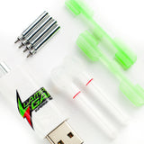 Kit A Surfcasting Moon Ø4,5mm Ricaricabile in Scatola 4 Scomparti - Lampogamma Superleds