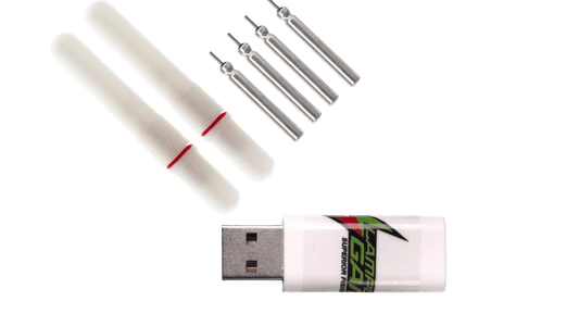 KIT B Big Supernova Ø7,5 Ricaricabile in Scatola 4 scomparti - Lampogamma Superleds