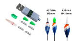 Kit C Bolo Plus Ø3mm o Ø4,5mm Ricaricabile in Scatola 4 Scomparti - Lampogamma Superleds