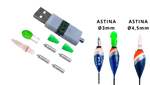 Kit D Bolo Plus Ø3mm o Ø4,5mm Ricaricabile in Scatola 4 Scomparti - Lampogamma Superleds