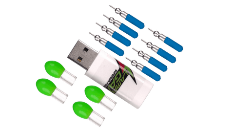 Kit D Venus Ø4,5mm Ricaricabile in Scatola 4 Scomparti - Lampogamma Superleds