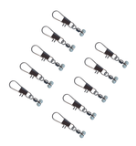 Lampo Gamma Attacco con Girella Rolling Scorrevole con moschettone 10 Pz - Lampogamma Superleds