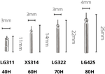 Lampo Gamma Energy LG-XS314 Batteria Potenziata Starlight a Led Ricaricabili - Lampogamma Superleds