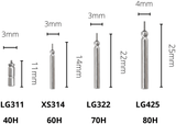 Lampo Gamma Energy LG-XS314 Batteria Potenziata Starlight a Led Ricaricabili - Lampogamma Superleds
