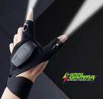 Lampo Gamma Guanto pesca con luce Led per innescare di notte batteria Ricaricabile - Lampogamma Superleds
