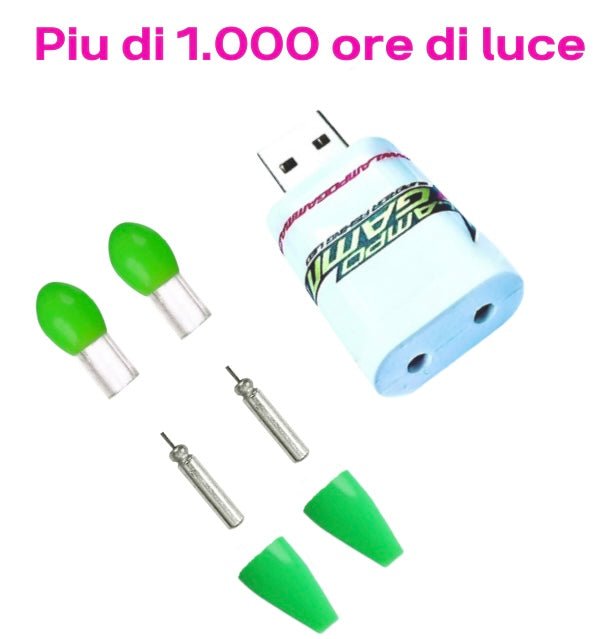 Lampo Gamma Kit B JXP314 Mini Venus Ø3mm 1000 ore - Lampogamma Superleds