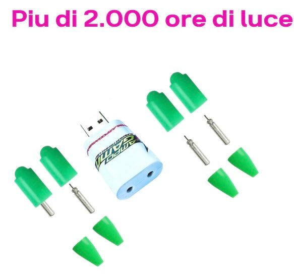 Lampo Gamma Kit C JXP314 Mini Lampo Ø3mm 2000 ore - Lampogamma Superleds