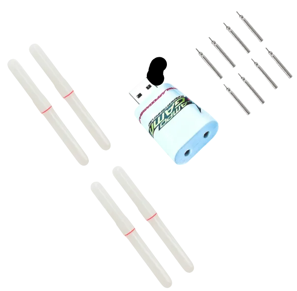 Lampo Gamma Kit C Supernova Ø4,5mm Starlight a led visibile Ricaricabile - Lampogamma Superleds