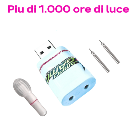 Lampo Gamma Kit JXP1 Mini Moon 1000 ore - Lampogamma Superleds