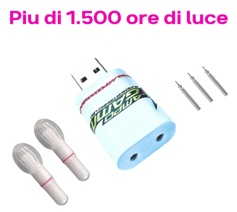 Lampo Gamma Kit JXP2 Mini Moon 1500 ore - Lampogamma Superleds