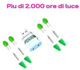 Lampo Gamma Kit JXP314 C Mini Venus Ø3mm 2000 ore - Lampogamma Superleds