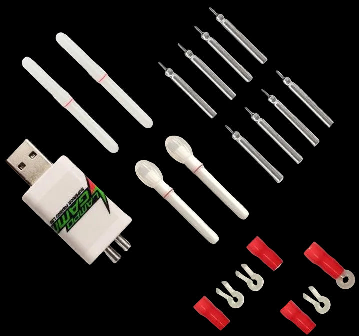 Lampo Gamma Kit Surf casting Super Moon Ø4,5mm Starlight a led Ricaricabile - Lampogamma Superleds