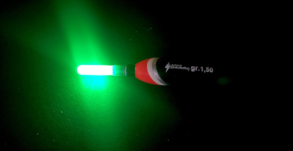 Passione Pesca - Lampo Gamma Starlight Moon Verde 4,5 mm Ricaricabile