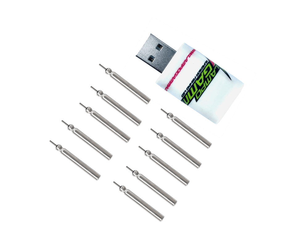 Lampo Gamma USB Doppia Ricarica Batteria Starlight a Led JXP314 e LG314 - Lampogamma Superleds
