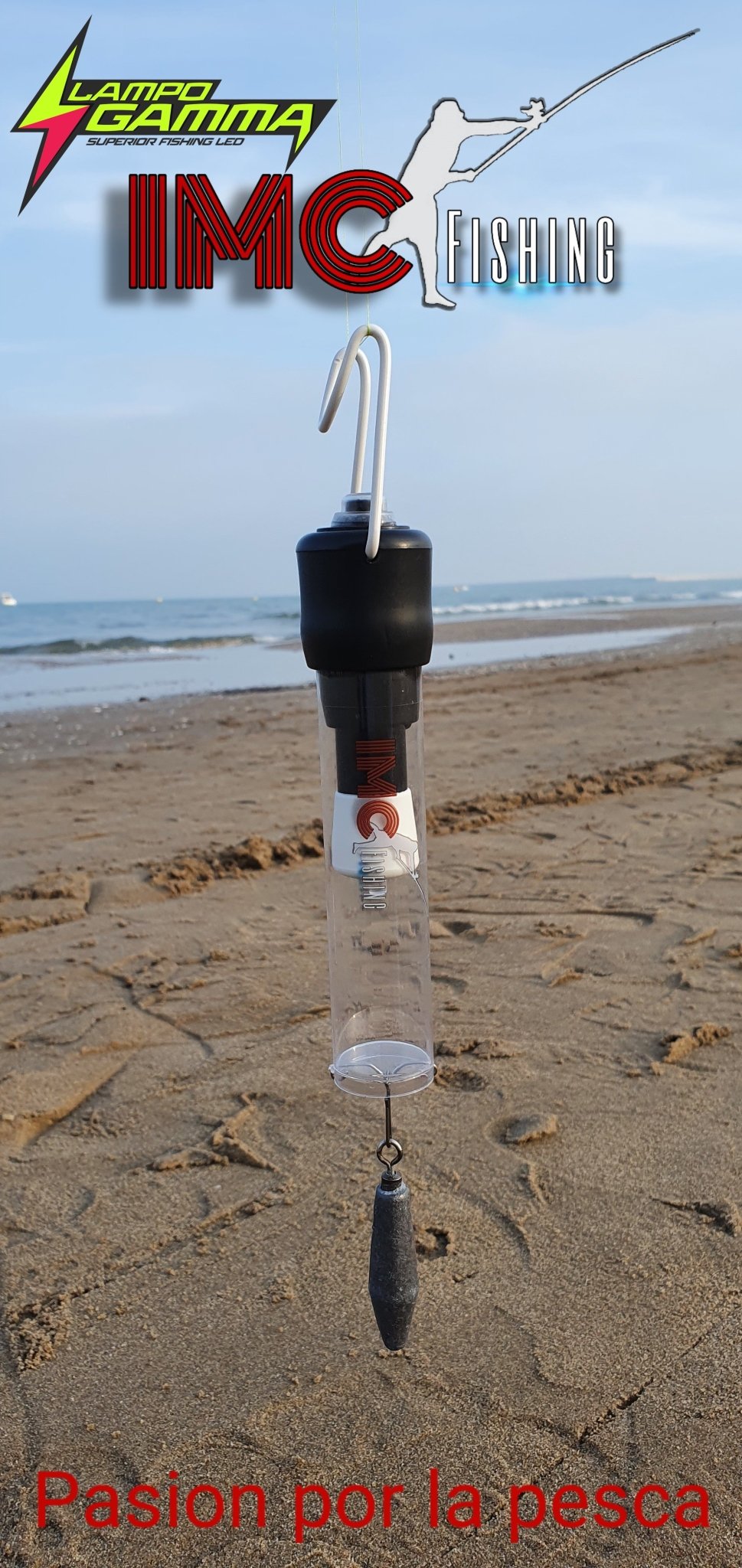 Light Station Segnalatore di abboccata Con Batteria Ricaricabile - Lampogamma Superleds