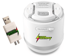 Sun Lampo Lampada a Led Ricaricabile + USB Doppia - Lampogamma Superleds